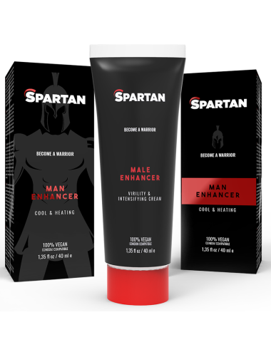 GEL SPARTAN COUPLE VIRILIDADE E CREME INSENSIFICANTE 100% VEGANO