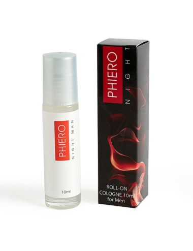 PHIERO NIGHT MAN PERFUME FEROMÔNIOS PARA HOMENS COM ROLL-ON