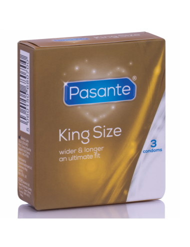 Preservativos PASANTE TAMANHO KING 3 UNIDADES