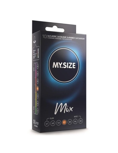 Preservativos MY SIZE MIX 57 MM 10 UNIDADES