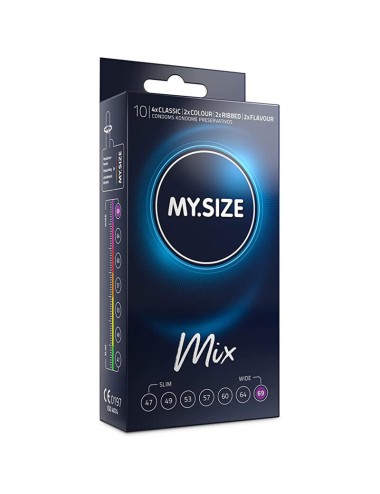 Preservativos MY SIZE MIX 69 MM 10 UNIDADES