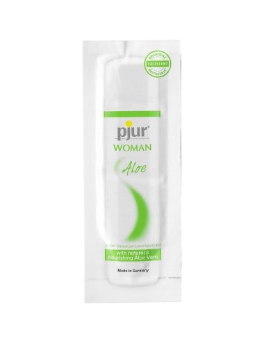 LUBRIFICANTE À BASE DE ÁGUA PJUR WOMAN ALOE 2 ML