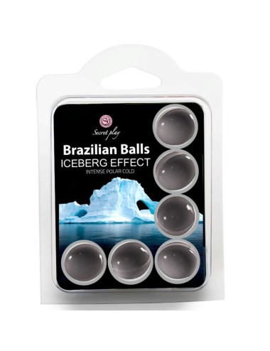 JOGO SECRETO CONJUNTO 6 BOLAS BRASILEIRAS EFEITO ICEBERG