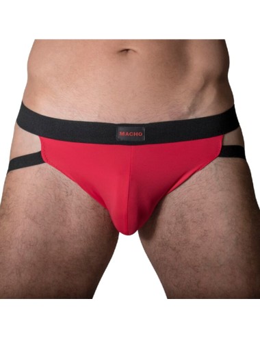 MACHO MX22R JOCKSTRAP - VERMELHO L / XL