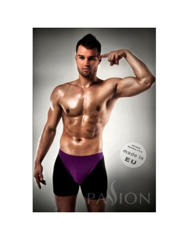 BOXER HOMENS PAIXÃO LINGER ROXO / PRETO S / M