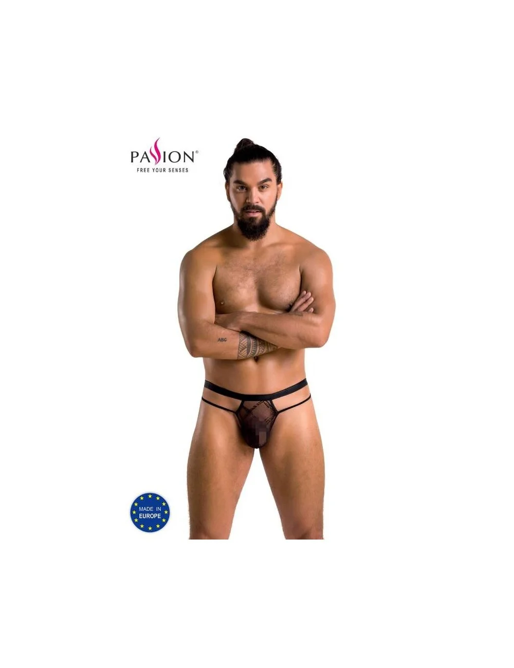 PASSION 029 THONG COLLIN PRETO L/XL PASSION 029 THONG COLLIN PRETO L/XL