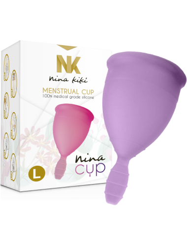 NINA CUP MENSTRUAL CUP TAMANHO L LILAC