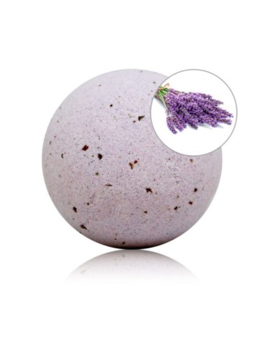 TALOKA - BOMBA DE BANHO PERFUME DE LAVANDA COM PÉTALAS DE ROSA