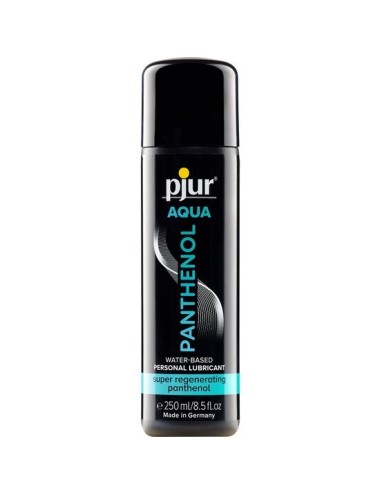 LUBRIFICANTE À BASE DE ÁGUA PJUR AQUA PANTENOL 250 ML