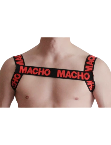 ARNÊS VERMELHO MASCULINO