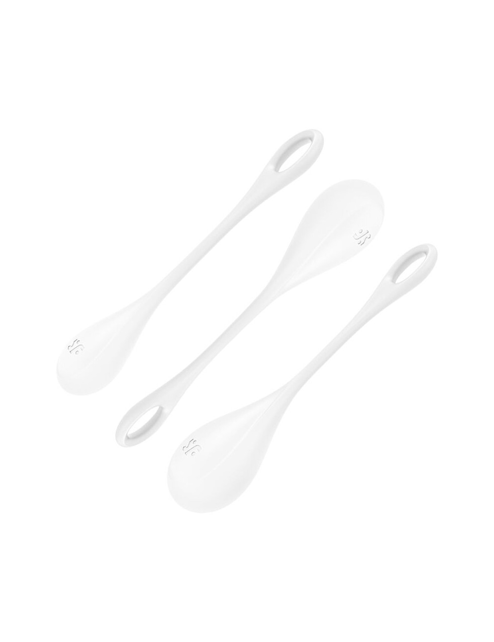 CONJUNTO DE TREINAMENTO SATISFYER YONI POWER 1 - BRANCO