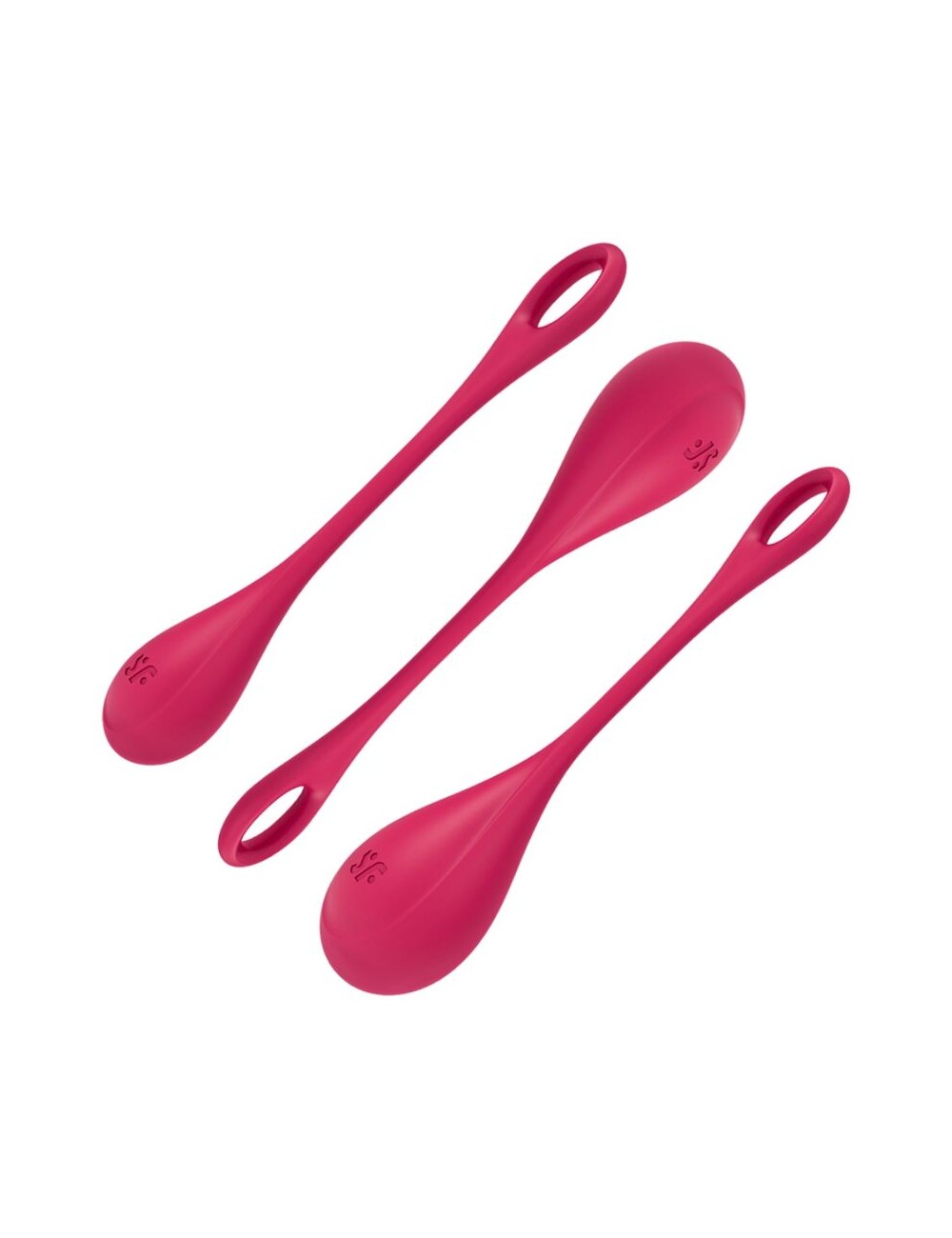 CONJUNTO DE TREINAMENTO SATISFYER YONI POWER 1 - VERMELHO CONJUNTO DE TREINAMENTO SATISFYER YONI POWER 1 - VERMELHO