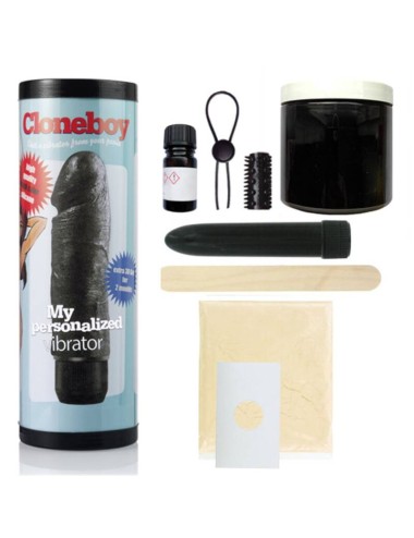 CLONEBOY KIT PENIS CLONER COM VIBRAÇÃO PRETO