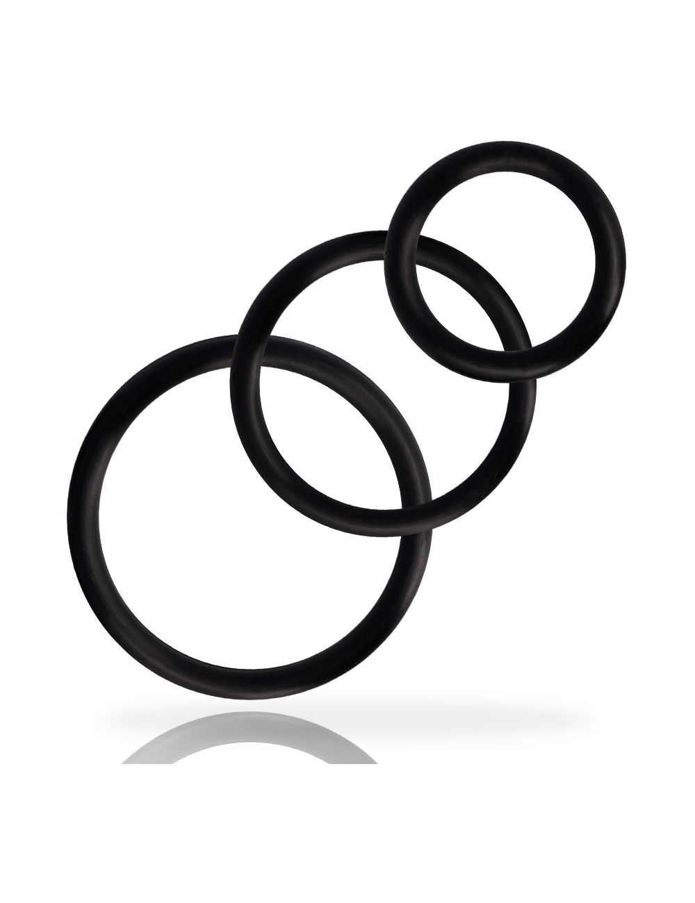 ADDICTED TOYS SET ANILLOS PENE NEGRO ADDICTED TOYS SET ANILLOS PENE NEGRO