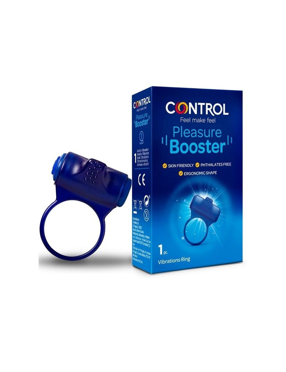 CONTROLE DO ANEL DE VIBRAÇÃO DE PLEASURE BOOSTER