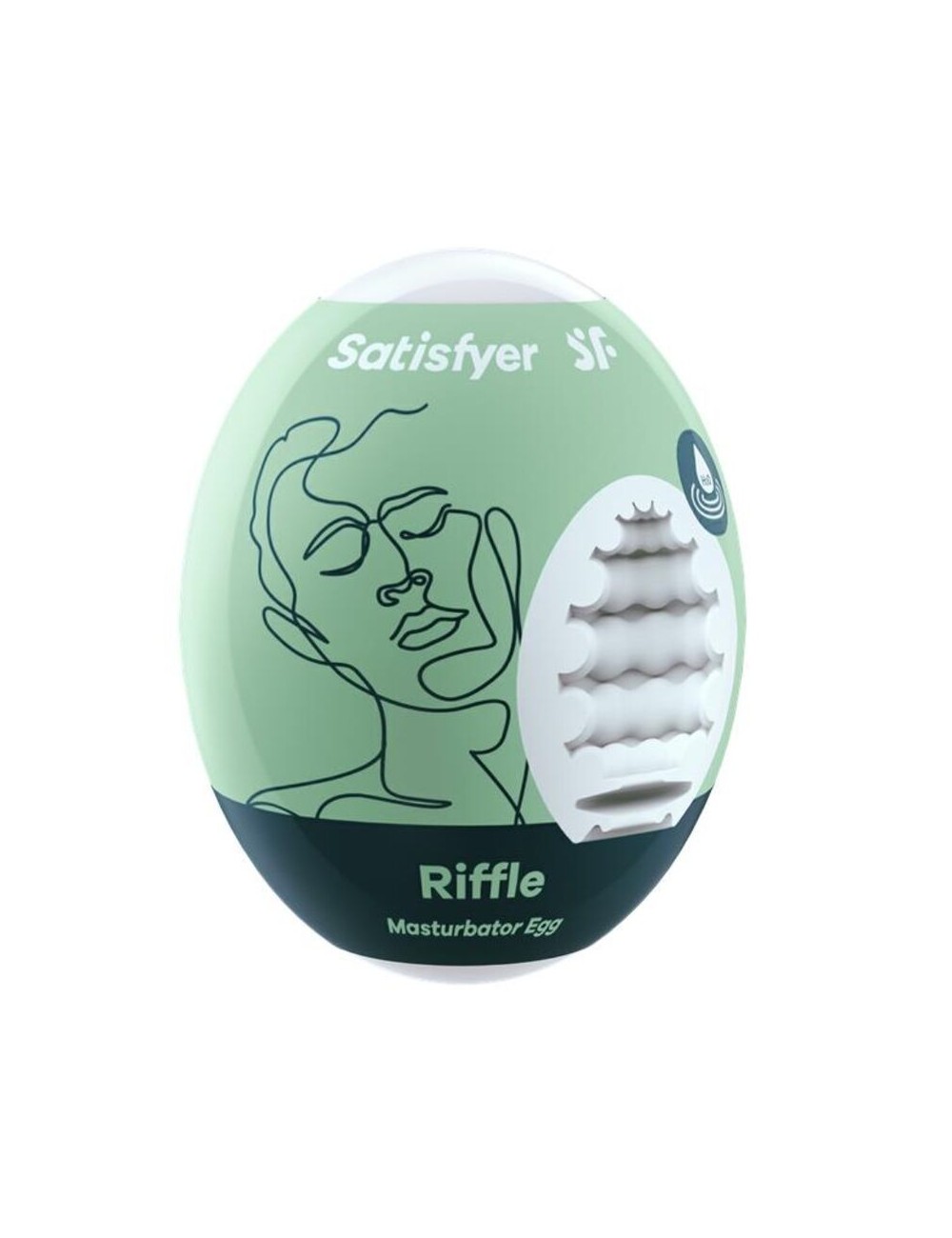 OVO DE MASTURBADOR DE RIFFLE SATISFYER