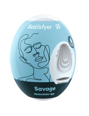 SATISFYER SAVAGE MASTURBATOR EGG