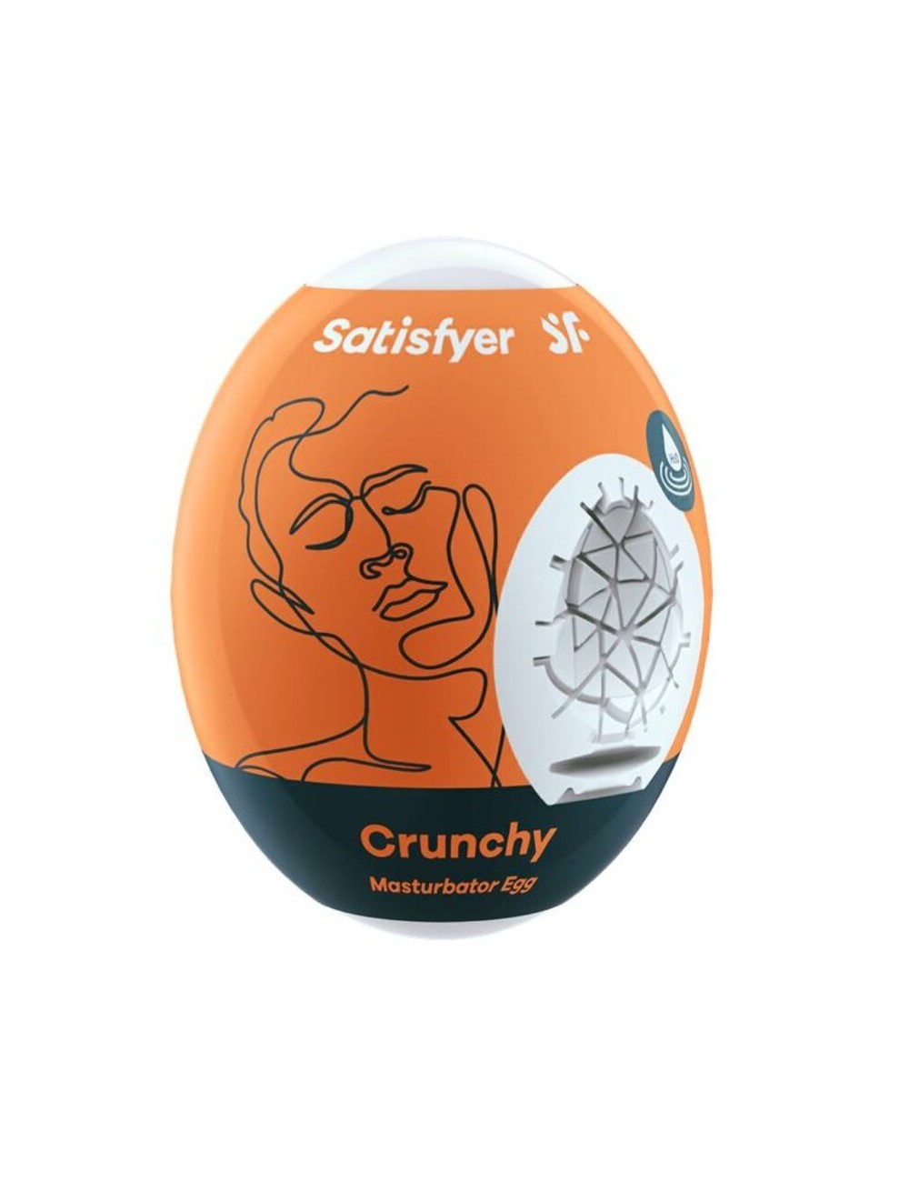 OVO DE MASTURBADOR CRUNCHY SATISFYER OVO DE MASTURBADOR CRUNCHY SATISFYER
