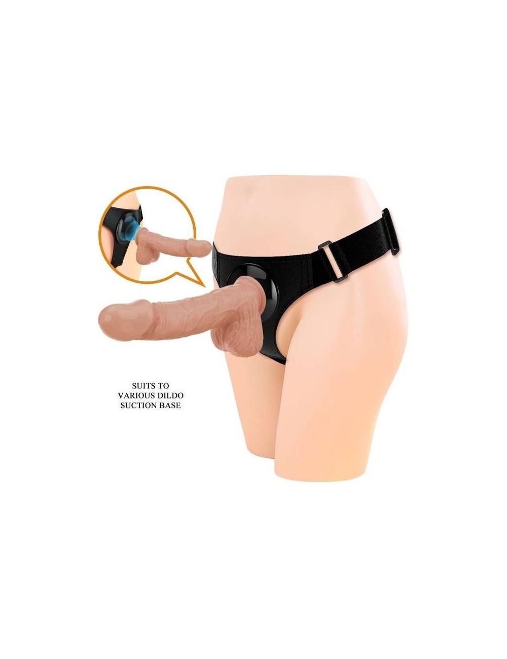 PRETTY LOVE - ARNÊS CUECAS UNIVERSAL ARNÊS COM DILDO JERRY 21 PRETTY LOVE - ARNÊS CUECAS UNIVERSAL ARNÊS COM DILDO JERRY 21