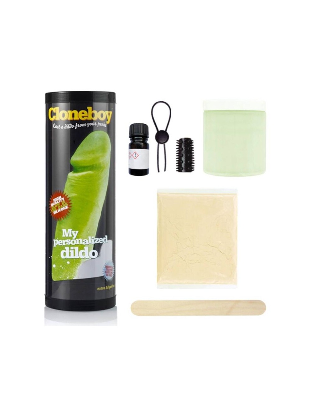 CLONEBOY GLOW NO KIT DE CLONER DO PÊNIS ESCURO