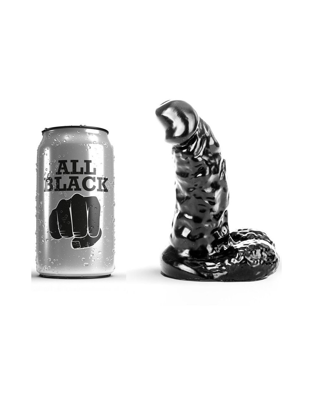 ALL BLACK DILDO 13CM