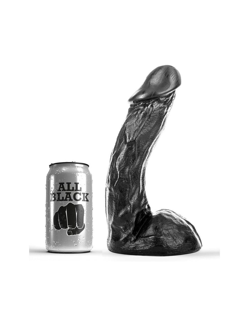 ALL BLACK DONG 23CM