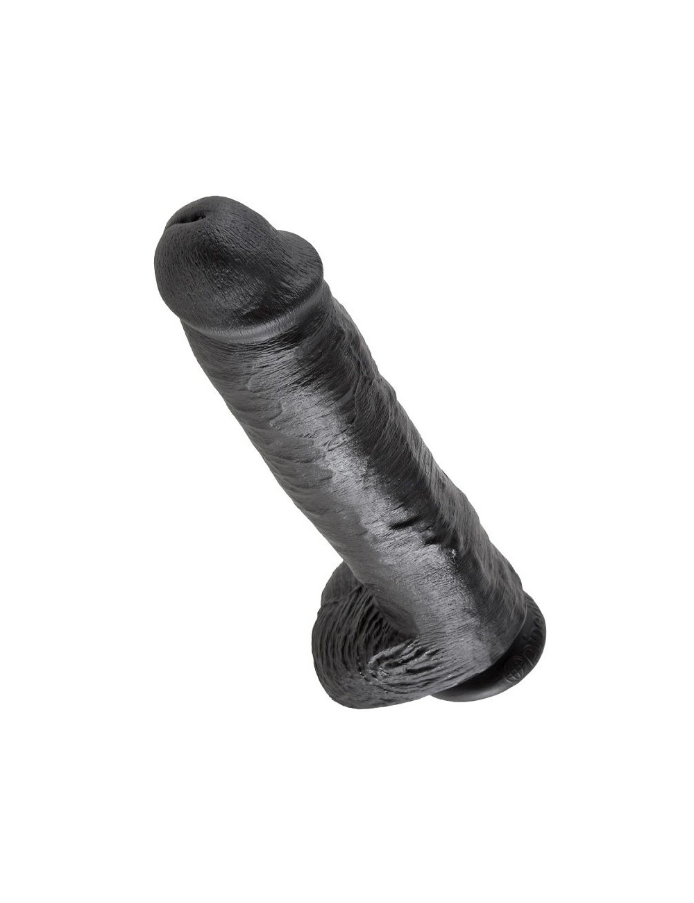 KING COCK 11" PENE REALISTICO NEGRO 28 CM