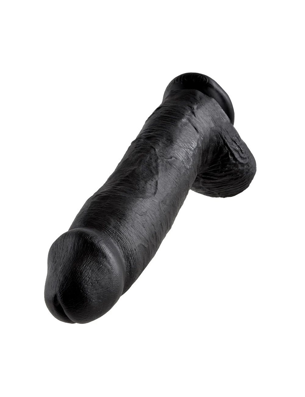 KING COCK 12" PENE REALISTICO NEGRO 30.48 CM