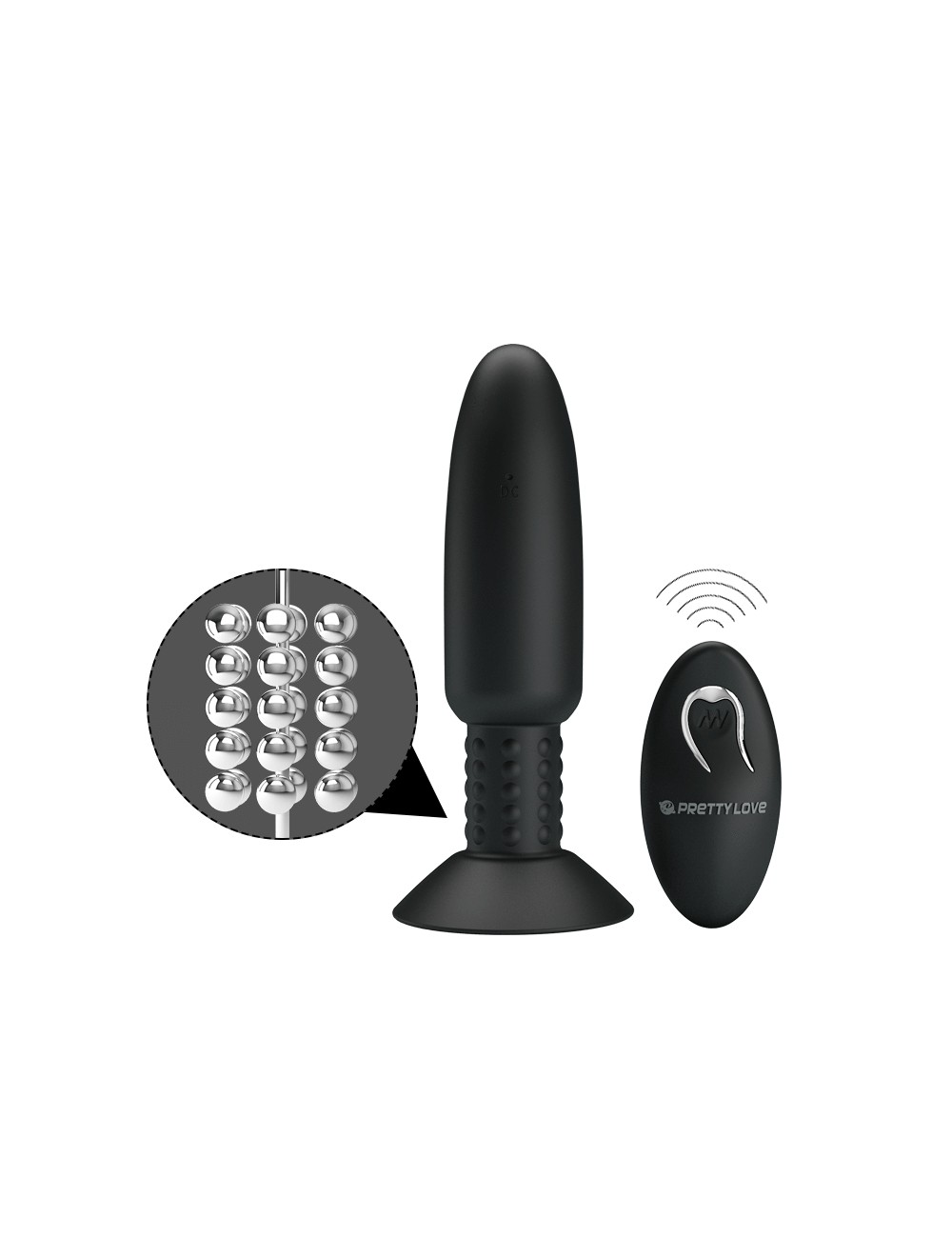 PRETTY LOVE BOTTOM - PLUG CON VIBRACION Y ROTACION PRETTY LOVE BOTTOM - PLUG CON VIBRACION Y ROTACION