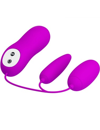 PRETTY LOVE IRMA HUEVO VIBRADOR DOBLE