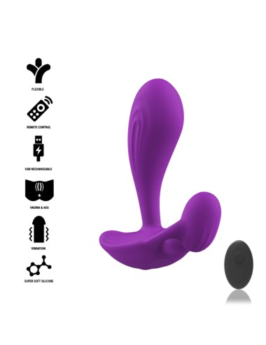 INTENSO - SHELLY ANAL PLUG CONTROLE REMOTO ROXO