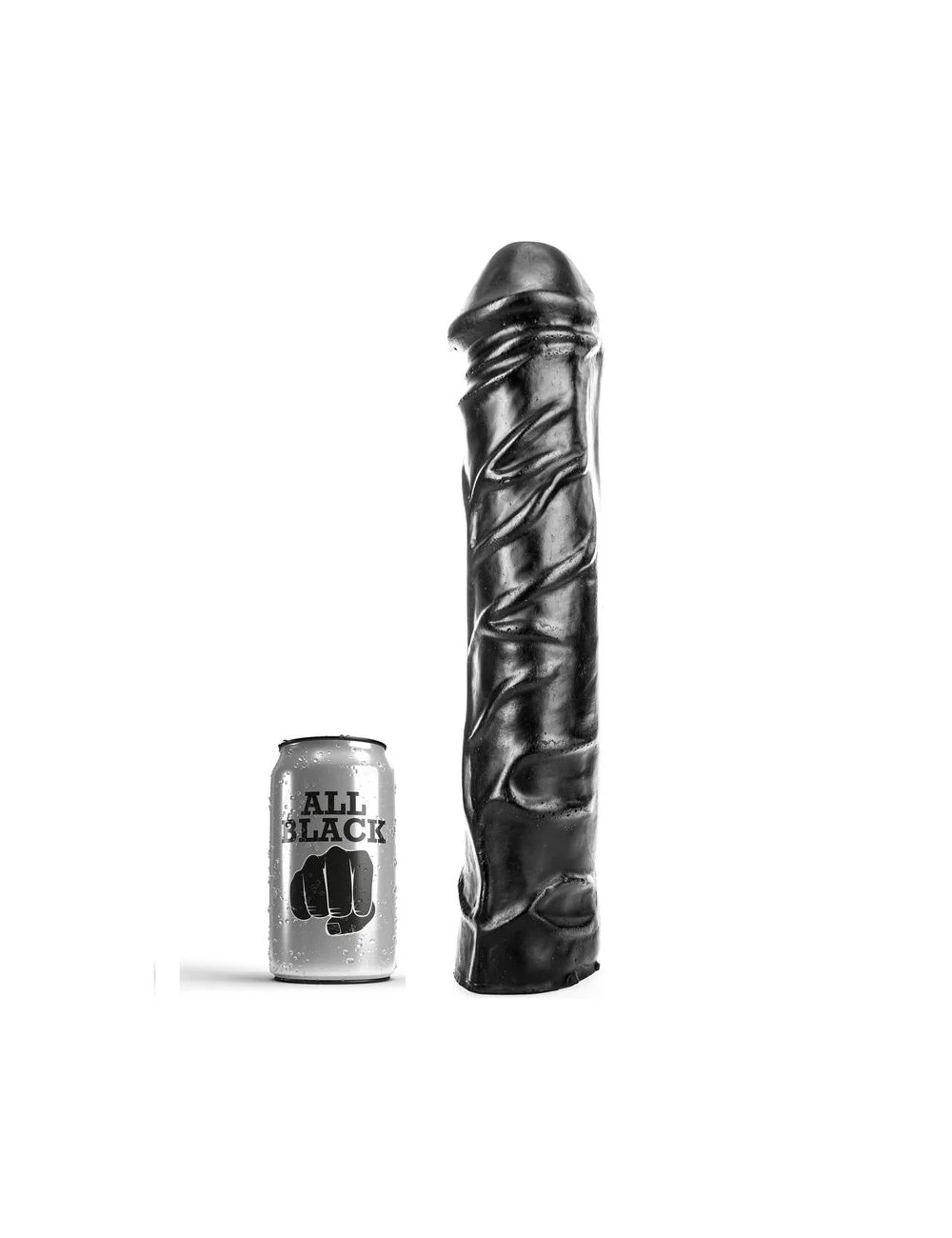 DILDO SMOTH ALL BLACK 32 CM DILDO SMOTH ALL BLACK 32 CM