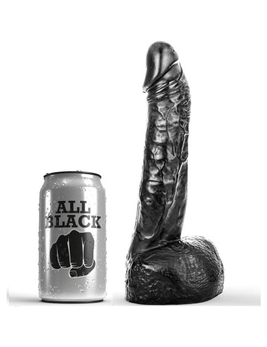 ALL BLACK DILDO FISTING 20 CM