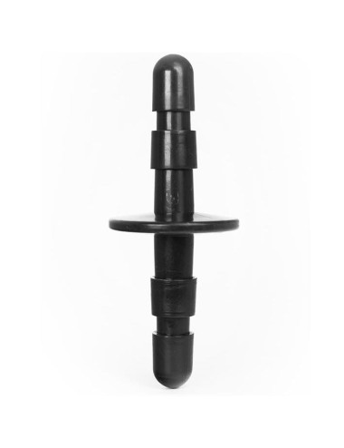 HUNG DOUBLE SYSTEM ANAL PLUG BLACK