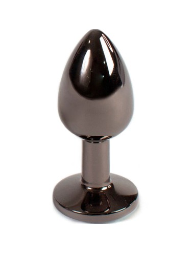 SECRET PLAY - BUTT PLUG DE GUNMETAL TAMANHO PEQUENO 7 CM