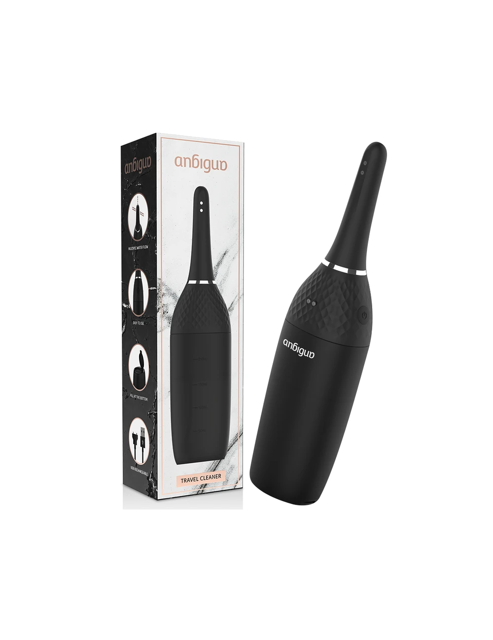 ANBIGUO ULTIMATE AUTOMATIC DOUCHE ANAL CLEANER  BLACK