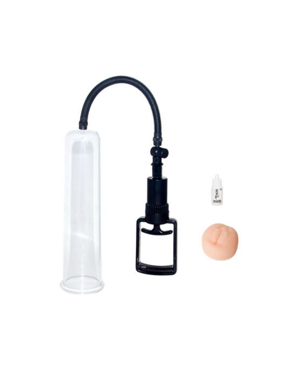 BOMBA DE ERECCION TIRADOR Y BOQUILLA VAGINA 25 CM BOMBA DE ERECCION TIRADOR Y BOQUILLA VAGINA 25 CM