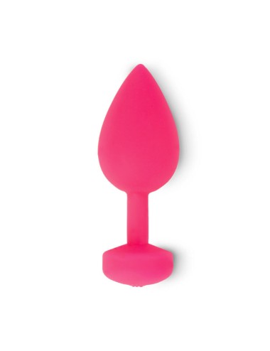 FUNTOYS GPLUG VIBRADOR ANAL RECARREGÁVEL PEQUENO OU PINK NEON 3CM