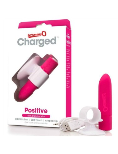 GRITANDO O MASSAGER RECARREGÁVEL - POSITIVO - ROSA