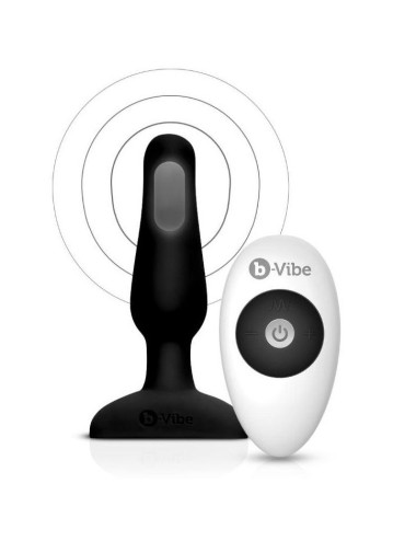 B-VIBE NOVICE CONTROL REMOTO ANAL PLUG NEGRO