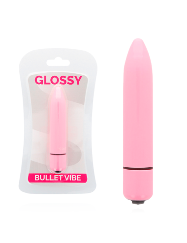 GLOSSY THIN VIBRADOR ROSA INTENSO