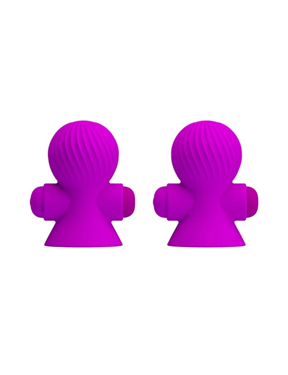 PRETTY LOVE ESTIMULADORES PEZONES 12M VIBRACIÓN LILA