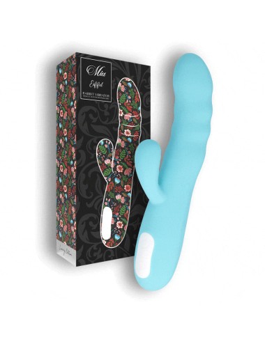 VIBRADOR GIRATÓRIO MIA EIFFEL TURQUOISE BLUE