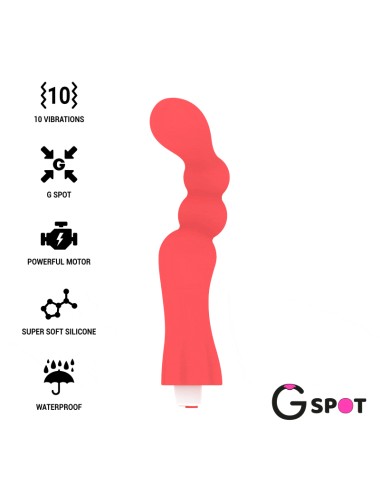 G-SPOT GOHAN G-SPOT VIBRADOR LUZ VERMELHA