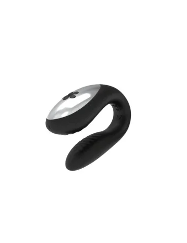 BRILLY GLAM WE LOVE VIBRADOR PARA CASAIS CONTROLE REMOTO PRETO