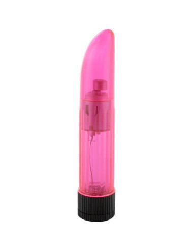 SEVENCREATIONS CRYSTAL CLEAR VIBRATOR LADY PINK