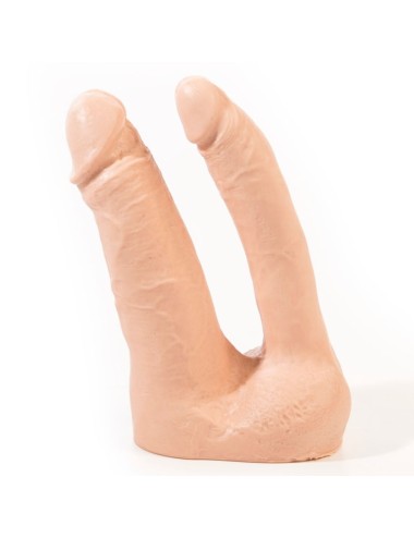 SALA ROSA ARTHUS REALISTIC DOUBLE DILDO CARNE 17CM / 15.5CM