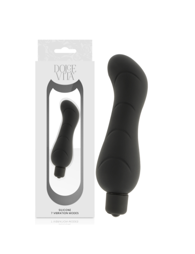 DOLCE VITA  G-SPOT BLACK SILICONE