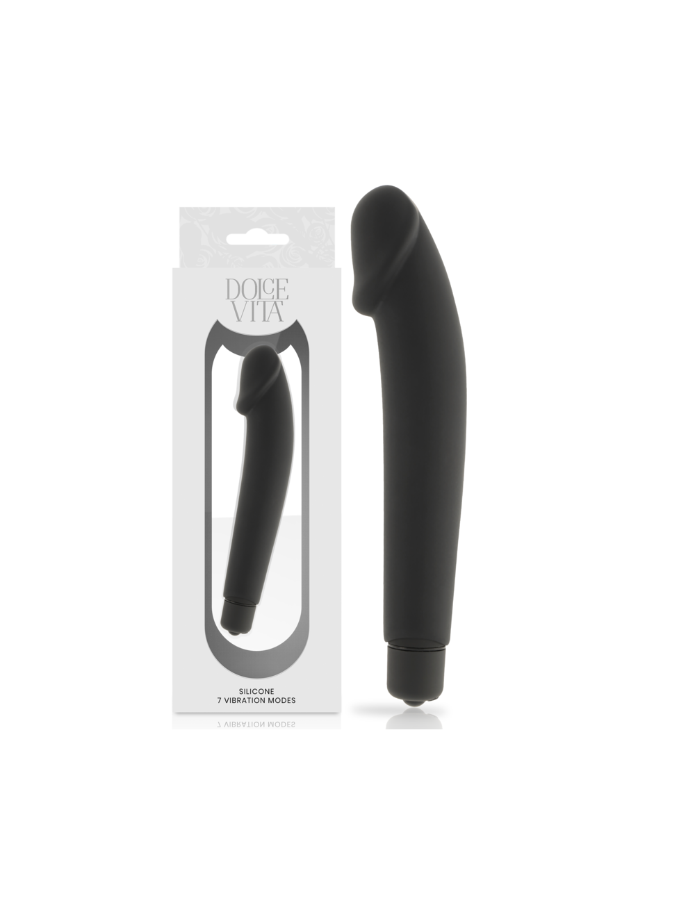 DOLCE VITA  REALISTIC BLACK SILICONE