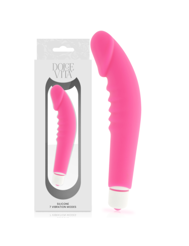 DOLCE VITA  REALISTIC PLEASURE PINK  SILICONE